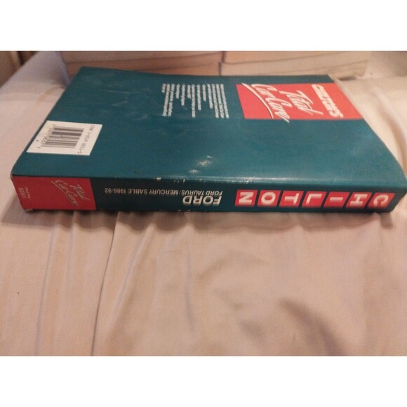 Chilton Repair Manual Ford Taurus Sable 1986-1995 Service 26700 - Picture 4 of 7